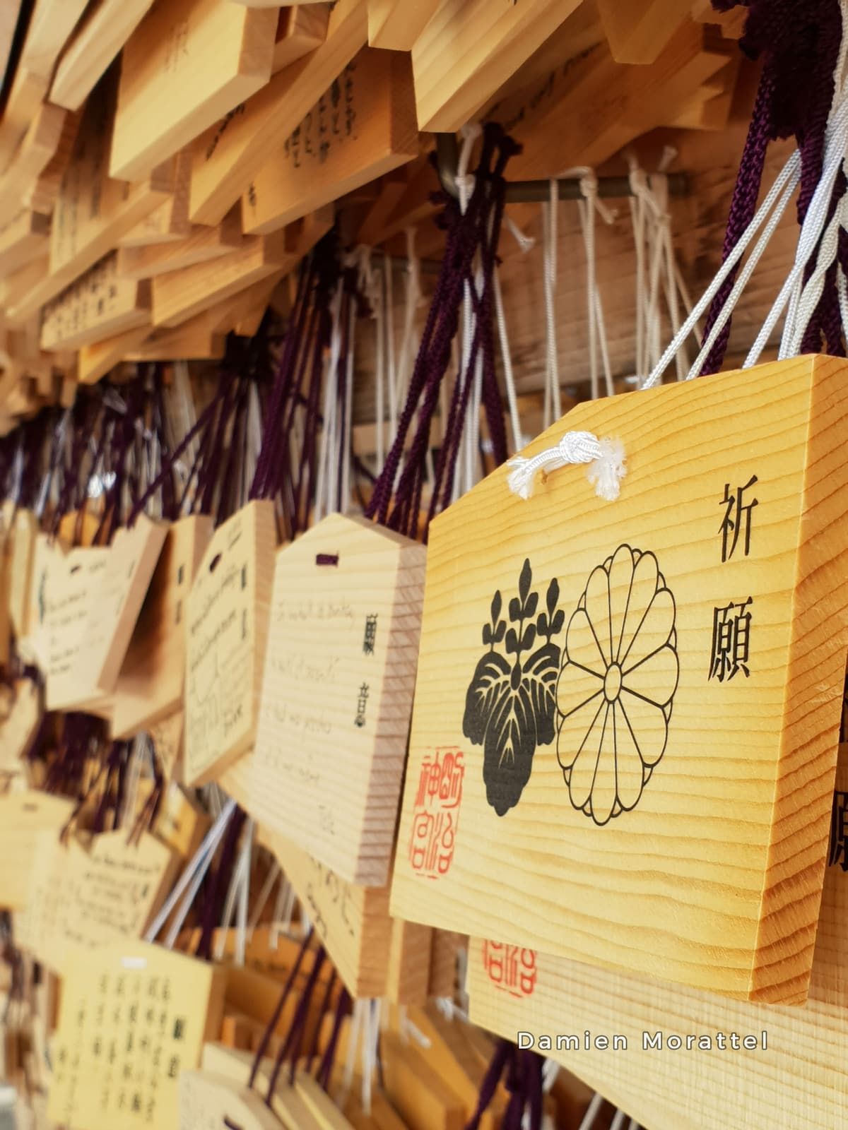 Wooden wish plaques