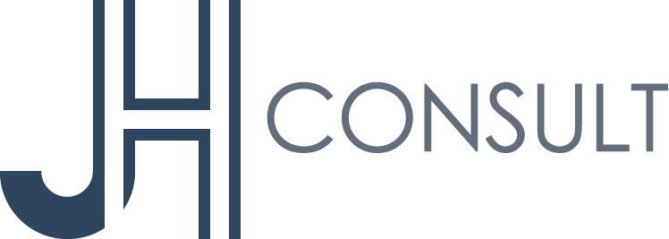 Le logo JH Consult en version horizontale
